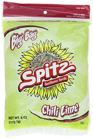 Spitz Sunflower Seeds Chili Lime Flavor 12 Count 6 Oz