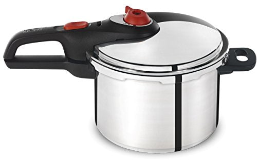 Secure Aluminum,12 PSI Pressure Cooker, 6 Qt.