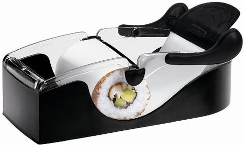 PERFECT ROLL-SUSHI Sushi Roller Easy maker Gadget Black