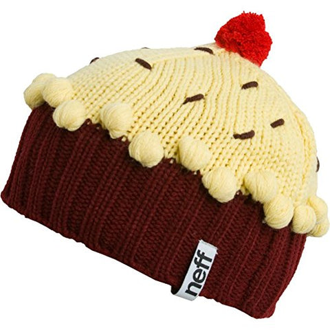 Women's Cupcake Beanie - RED VELVET