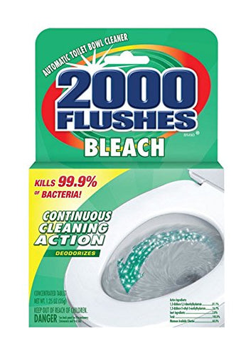 2000 Flushes Bleach, Single Pack