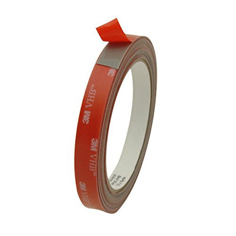 3M Scotch RP25 VHB Tape: 1/2in x 15ft, Grey