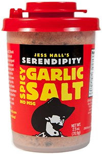 Jess Hall's Serendipity Seasoning (Spicy Garlic Salt / 2.5 oz)
