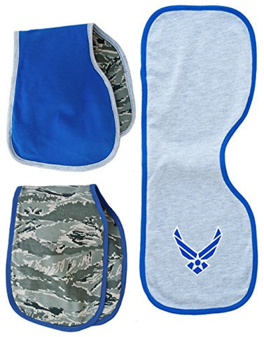 Air Force Burp Cloth Set, 3pc