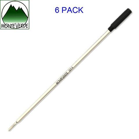 Monteverde USA Ballpoint Refill Fits Cross Ballpoint Pens, Medium Point, C13, Black