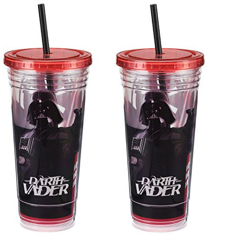 Star Wars 24 oz. Acrylic Travel Cup, Multicolor  4 x 4 x 10"