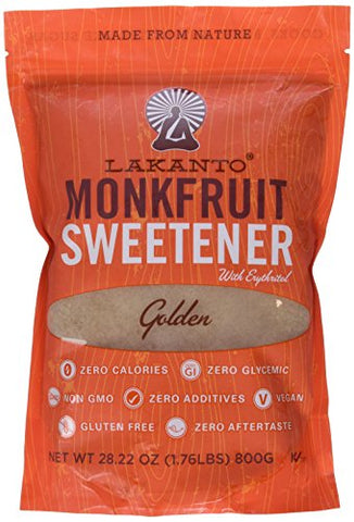 LAKANTO Golden
Sugar Free Sweetener
800 Gram Pouch