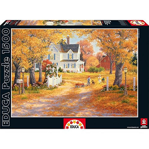 Autumn Leaves & Laughter Puzzle (1500 Piece)