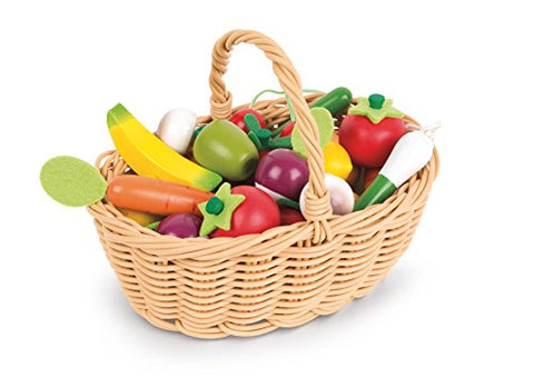 24 Pcs Fruits & Vegetables Basket