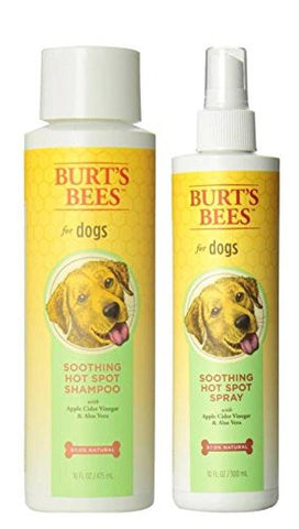 Burt's Bees Soothing Hot Spot Shampoo 16 oz and Burt's Bees Soothing Hot Spot Spray 10 oz