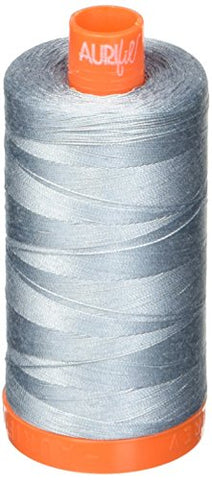 Aurifil- 50wt Cotton 1,422yd, Light Blue Grey
