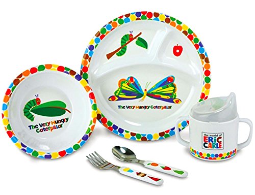 Eric Carle - 5 Pc Melamine Feeding Set - Boxed