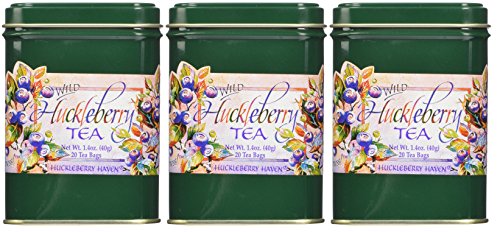 Wild Huckleberry Tea Tin, 20 Tea Bags