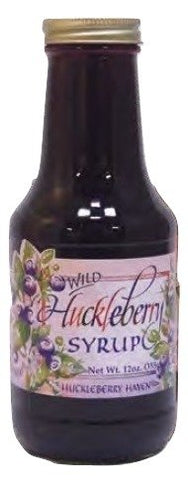 Wild Huckleberry Syrup, 12oz