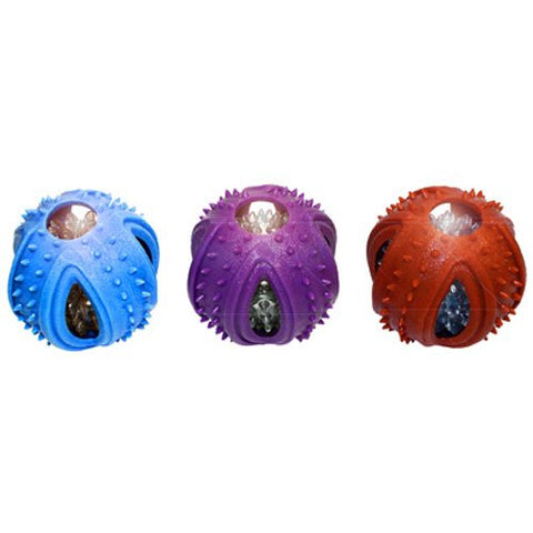 TPR OUTER RING with INNER LIGHT in ASSORTED COLORS (3.5 inches)