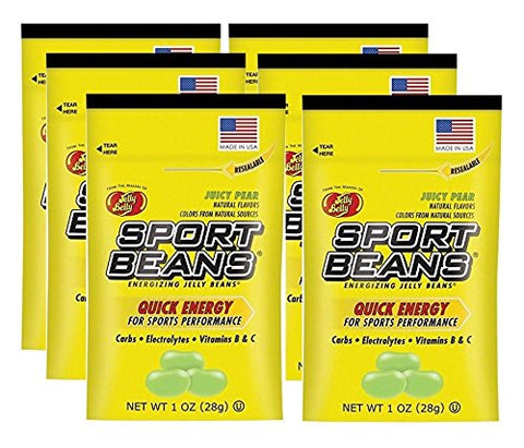 Sport Beans, Jelly Beans Juicy Pear, 1 oz