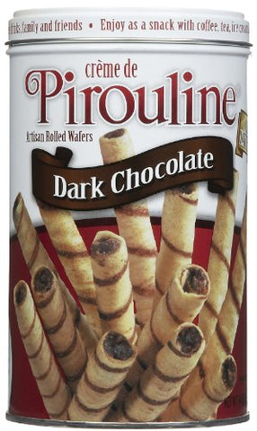 Pirouline Dark Chocolate Cream Filled-Tin (14.1 oz)