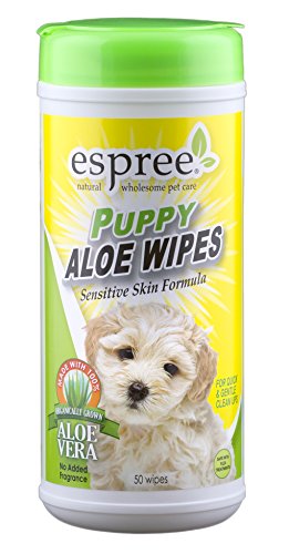 Mp-espree, LLC - Espree Puppy Aloe Wipes, 50's