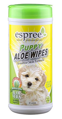 Mp-espree, LLC - Espree Puppy Aloe Wipes, 50's