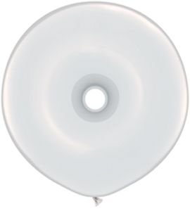 Qualatex 16" Donut Latex - White