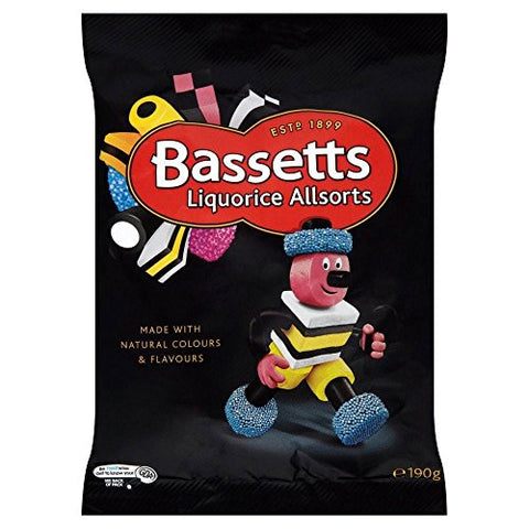 Bassetts Liquorice Allsorts 6.7oz (190g)