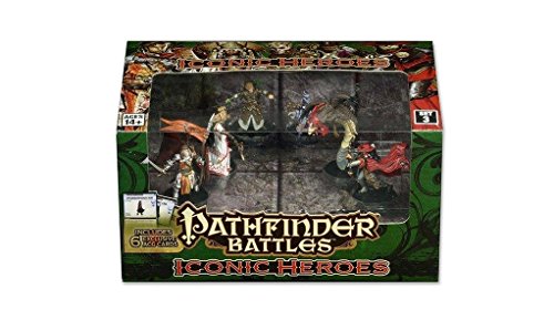 WizKids/Neca, Role Playing Games, Pathfinder Battles: Iconic Heroes Box Set 3 (six all-new miniatures)