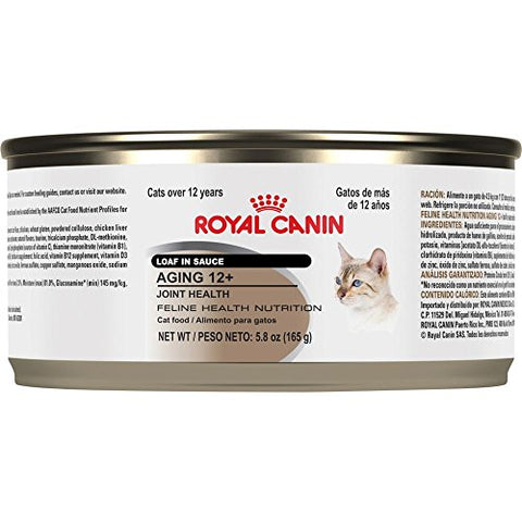 Feline Health Nutrition Aging 12+ Canned Food Cat, Loaf In Sauce, 5.8 oz