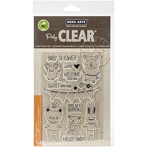 Baby Animals - Clear Design Stamp