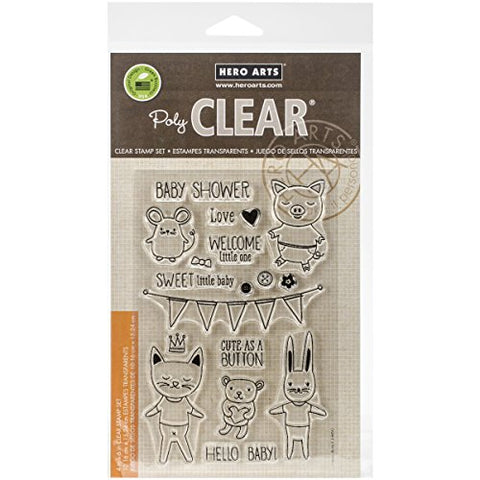 Baby Animals - Clear Design Stamp