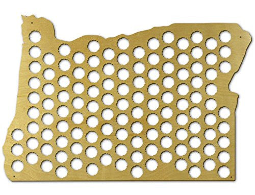 Beer Cap Trap Oregon 23 in x 15 in x .25 in