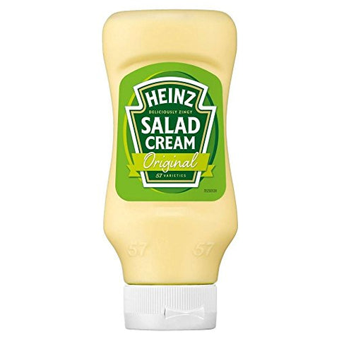 Heinz Salad Cream Top Down 425g (15oz)