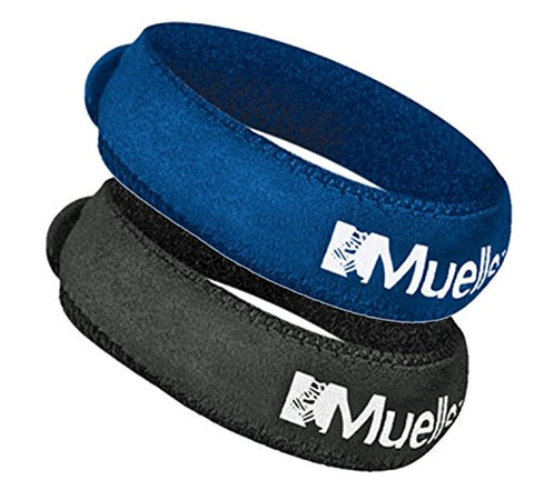 Jumpers Knee Strap, Black & Blue, One Size