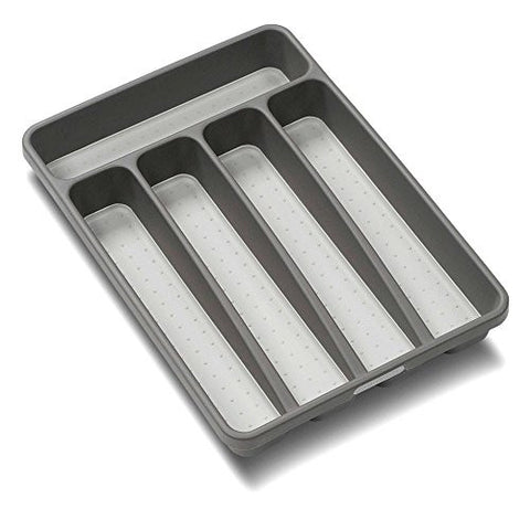 Cutlery Tray Grey 12.9"x9"x1.8"