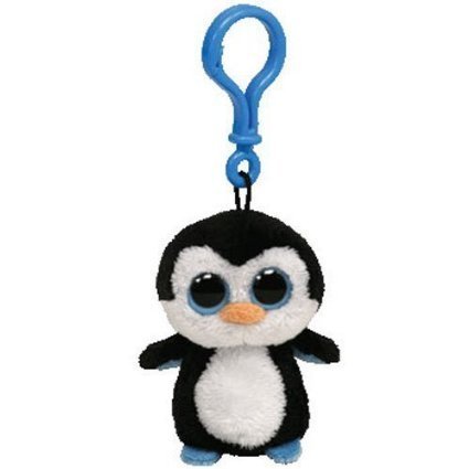 Waddles the Penguin Beanie Boo Plush Clip, 5-Inch