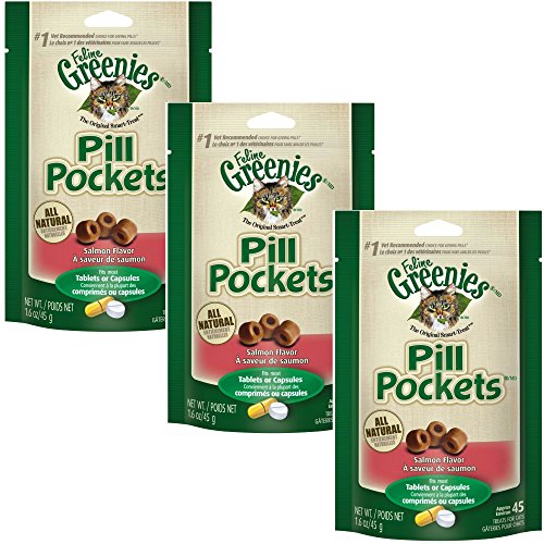 Covetrus - Greenies Pill Pocket Cat Salmon 45's (1.6oz)