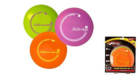 Golf Starter 3-Piece Frisbee Disc Set (not in pricelist)
