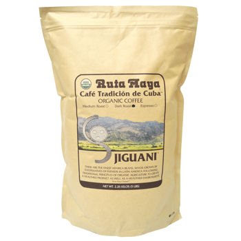 Organic Jiguani Dark Roast Coffee - Whole Bean 5 lbs