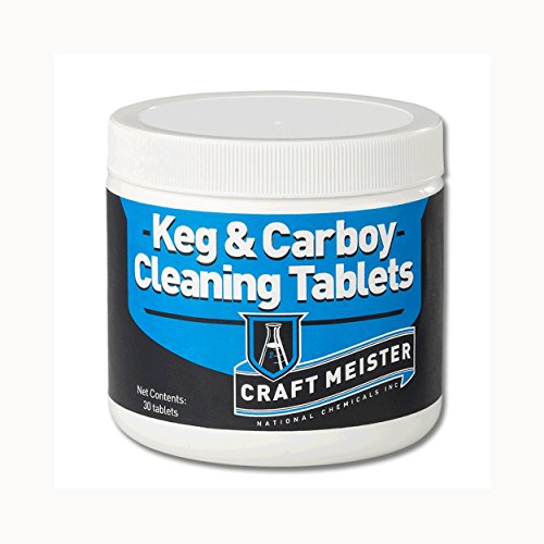 Craft Meister Keg and Carboy Cleaning Tablets - 30 ct