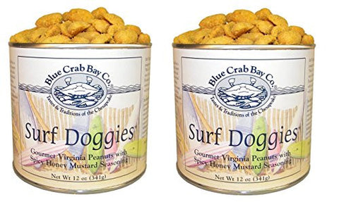 Surf Doggies Spicy Honey Mustard Peanuts - 12 oz