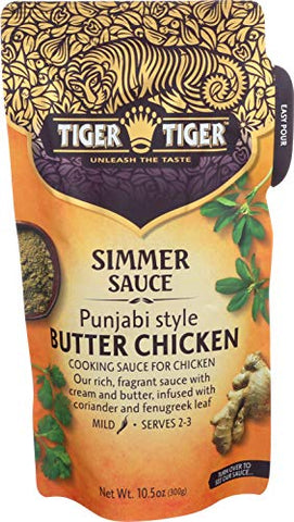 Tiger Tiger Butter Chicken Simmer Sauce 10.5oz (300g)