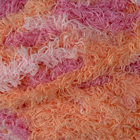 Bernat Pipsqueak Big Ball Yarn Peach Swirl 254 Yards 8.8 OZ