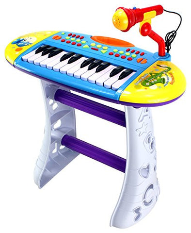 Velocity Toys Portable Fun Piano Childrens Musical Instrument