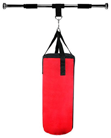Velocity Boxing MMA Sport Pro Doorway Frame Punching Bag with Tough Air/Water Filled Bag
