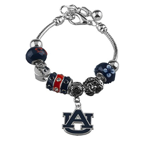 Love Charm Bracelet, Auburn