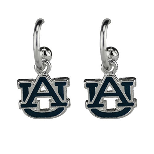 Dangle Logo Earrings, Auburn