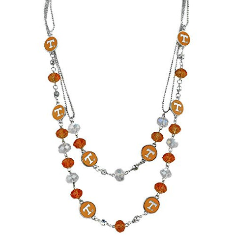 Multi-Strand Bead Necklace, Tennessee, 12" L