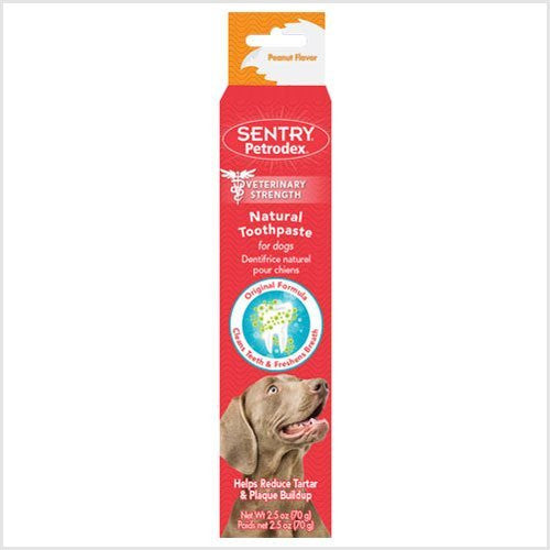 Natural Toothpaste for Dogs Peanut Butter, 2.5oz
