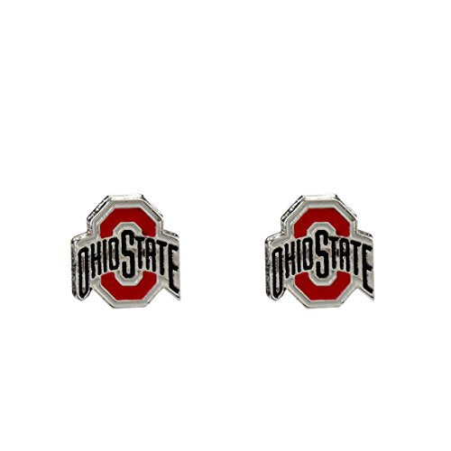 Logo Stud Earrings, Ohio State