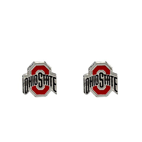 Logo Stud Earrings, Ohio State