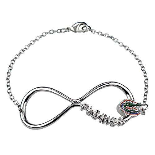 Infinity Bracelet, Florida, Bracelet 8.5"L Charm 2.5" x 0.73"